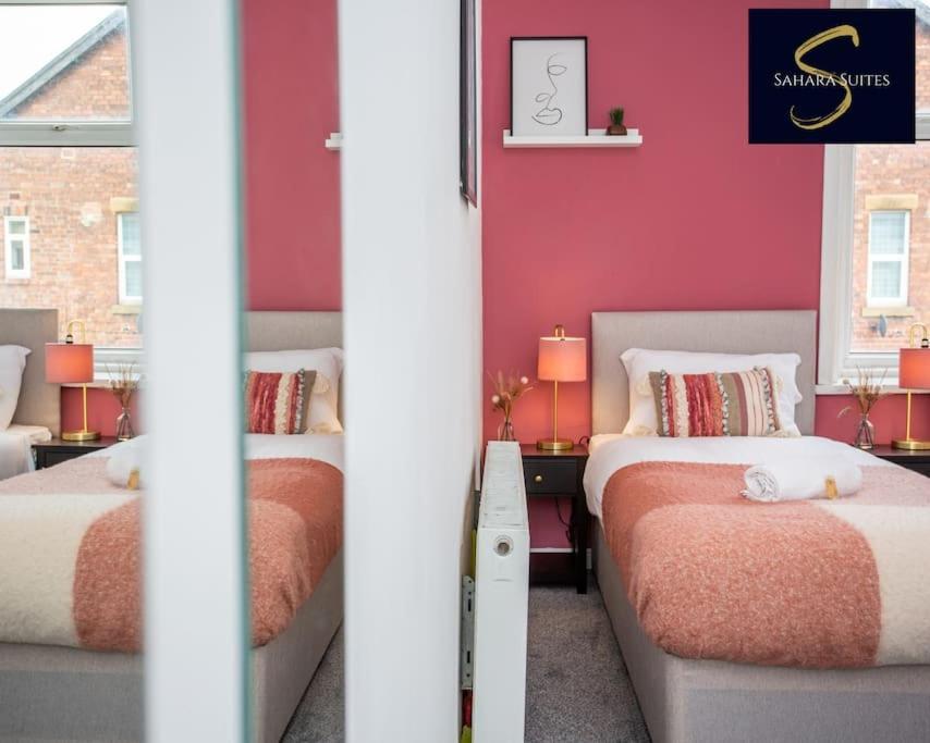 Cosy Business Haven - 3 Bed Newcastle City - Free Parking Esterno foto